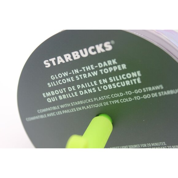 Starbucks 2024 Fall Halloween pumpkins UFO topper glow in the dark venti tumbler - Picture 6 of 11